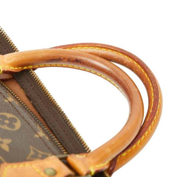 Louis Vuitton Monogram Speedy 30 Handbag/Mini Boston Bag M41526 Brown Leather... - Picture 10 of 13